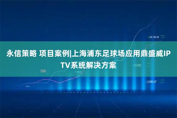 永信策略 项目案例|上海浦东足球场应用鼎盛威IPTV系统解决方案