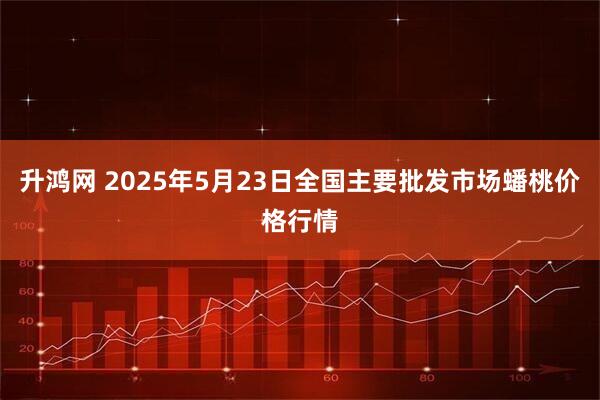 升鸿网 2025年5月23日全国主要批发市场蟠桃价格行情